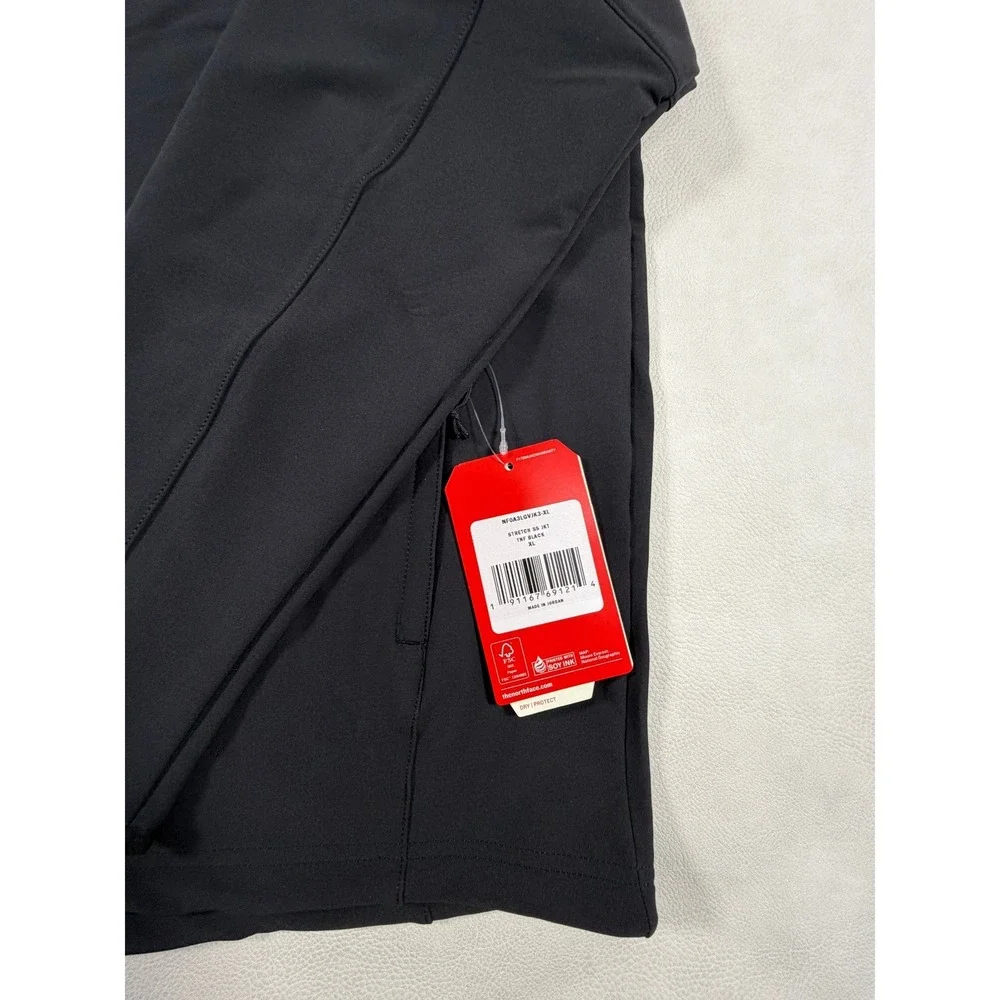 The North Face‎ Stretch SS Softshell Jacket WindWall Black XXL NF0A3LGVJK3-XL
